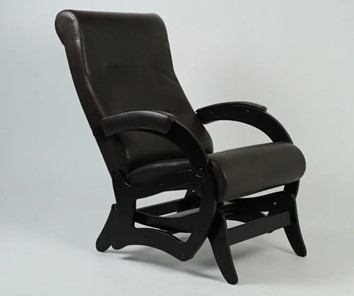 Маятниковое кресло Амелия, экокожа венге 35-К-В в Пскове