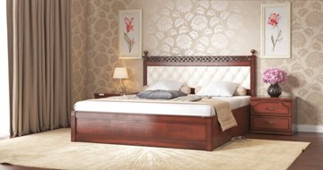 Спальная кровать Ричард 160*200 с основанием в Пскове