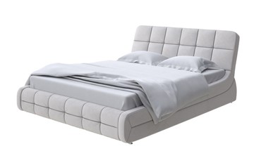 Кровать 2-х спальная Corso-6 200х200, Велюр (Ultra Серый камень) в Пскове