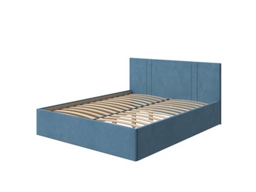 Кровать 2-спальная Helix Plus 180х200, Велюр (Monopoly Прованский синий (792)) в Пскове
