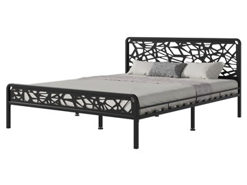 Кровать двуспальная Орион, 1600, черный в Пскове