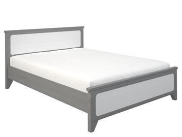 2-спальная кровать Боринское Соня 1400, Серый/Белый в Пскове