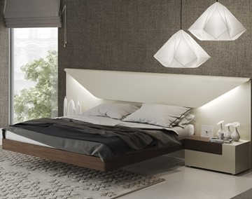 Полуторная кровать Elena с подсветкой (160x200) в Пскове
