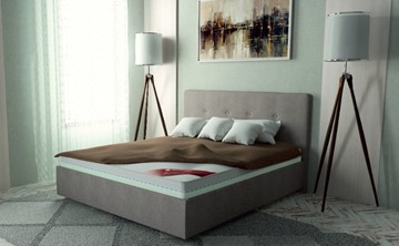 Кровать с подъемным механизмом Сарма Флоренция 140х200 (с коробом) в Пскове
