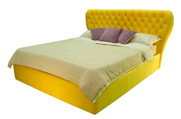 Кровать с подъемным механизмом с низкими ножками Каролина 230х215 см в Пскове
