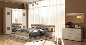 Модульная спальня Фиджи 3, белый в Пскове