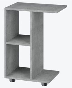 Столик подставной Ник цвет бетон в Пскове