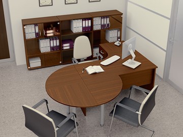 Мебель для персонала Комфорт №2 (французский орех) в Пскове