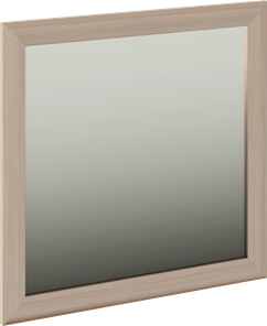Зеркало навесное Глэдис М29 (Шимо светлый) в Пскове