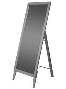Зеркало напольное в гардероб BeautyStyle 29 (131х47,1х41,5см) Серый в Пскове