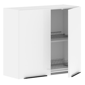 Кухонный шкаф с посудосушителем IBIZA Белый MHSU 8072.1P (800х320х720) в Пскове