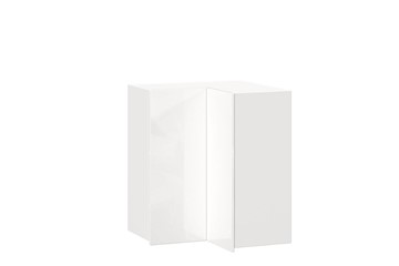 Шкаф кухонный угловой Шервуд, ЛД 281.500.000.169, белый/белый глянец в Пскове