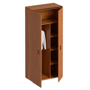 Шкаф для одежды с дополнением Дин-Р, французский орех (90х46,5х196,5) ДР 771 в Пскове