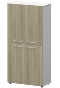 Шкаф с 4-мя дверьми Kortez СМШ48.2.28F, Кронберг/белый брилиант в Пскове