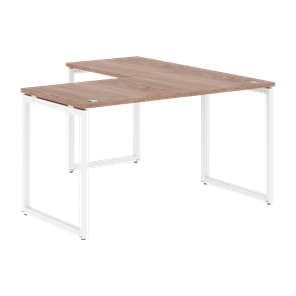 Письменный стол угловой левый XTEN-Q Дуб-сонома- белый XQCT 1415 (L) (1400х1500х750) в Пскове