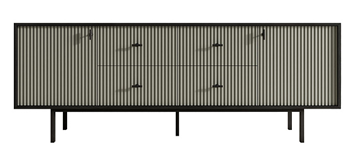 Комод с дверцами и ящиками Emerson (EM19/gray/L) в Пскове