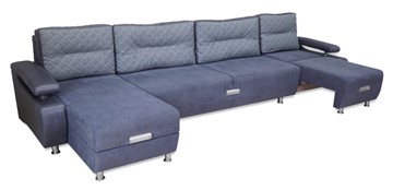 П-образный диван Престиж-15 микс в Пскове