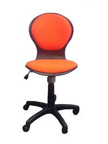 Детское комьютерное кресло Libao LB-C 03, цвет оранжевый в Пскове