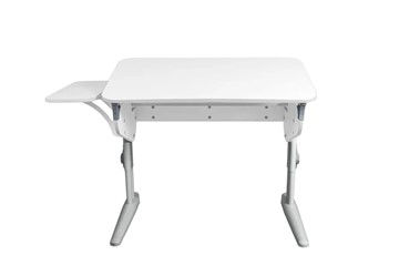 Детский стол-трансформер 5/100 (СУТ.46) + Polka_b 5/550 Рамух белый/белый/серый в Пскове