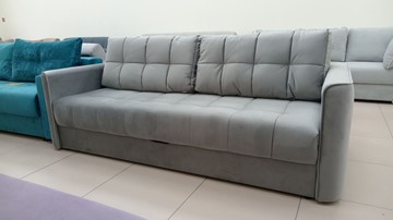 Прямой диван Татьяна 5 БД Граунд 05 серый в Пскове