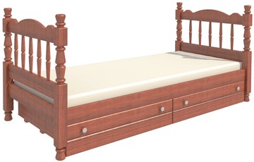 Кроватка Алёнка (Орех) с основанием в Пскове