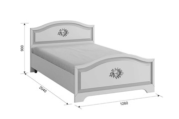 Кровать подростковая Алиса 1,2х2,0 в Пскове - предосмотр 2