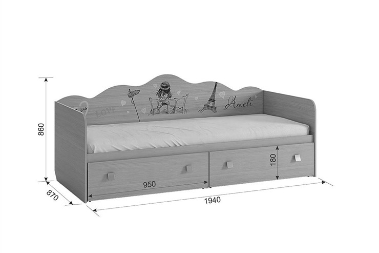 Детская кровать-софа Амели в Пскове - изображение 2