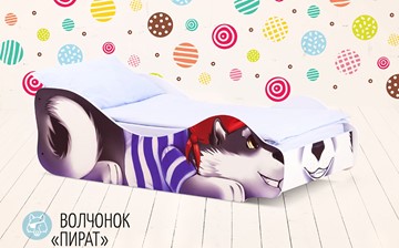 Детская кровать Волчонок-Пират в Пскове