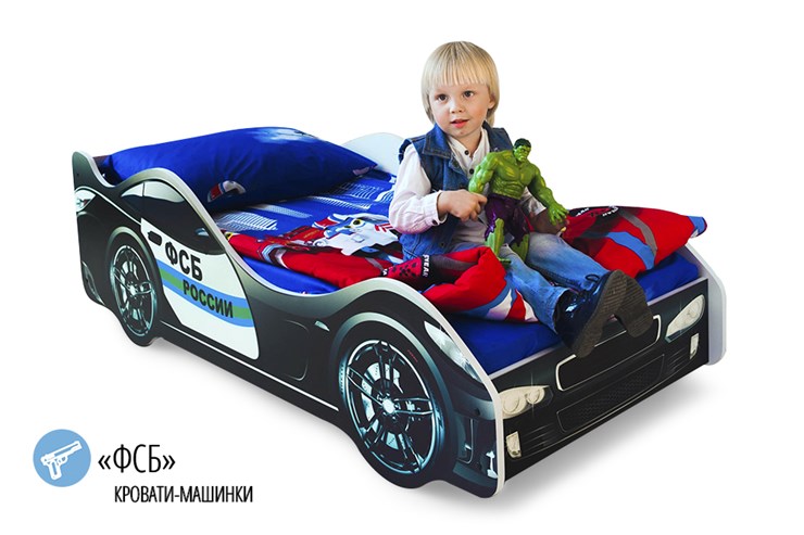 Детская кровать-машина ФСБ в Пскове - изображение 1