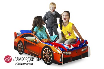 Кровать-машина детская Lamborghini в Пскове - предосмотр 4