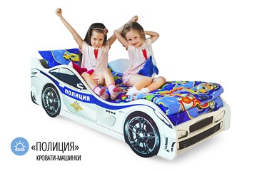 Кровать-машина детская Полиция в Пскове - предосмотр 4