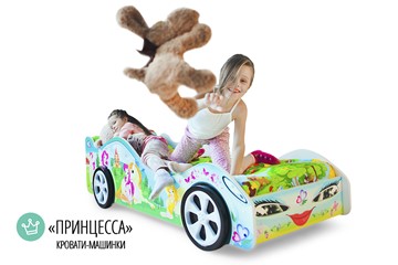 Кровать-машина в детскую Принцесса в Пскове - предосмотр 3