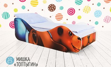 Детская кровать-зверёнок Мишка-Топотыгин в Пскове