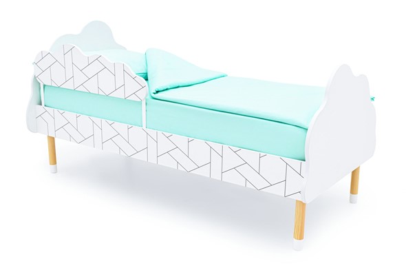 Кроватка Stumpa Облако "Мозаика" в Пскове - изображение