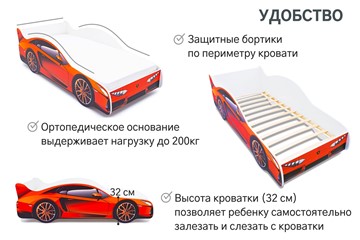 Кровать-машина детская Lamborghini в Пскове - предосмотр 6