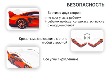 Кровать-машина детская Lamborghini в Пскове - предосмотр 7