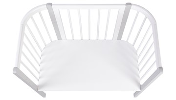 Приставная кровать POLINI Kids Simple 120 Белый / Серый в Пскове - предосмотр 3