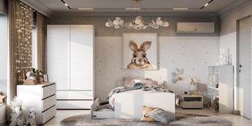 Детская спальня Токио, белый текстурный в Пскове