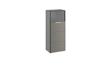 Шкаф Наоми комбинированный одностворчатый, цвет Фон серый, Джут ТД-208.07.28 в Пскове
