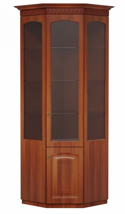 Угловой шкаф Гармония-4, витрина МЦН в Пскове - изображение