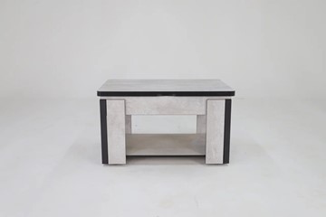 Складной стол-трансформер Дэнс, цемент светлый в Пскове - предосмотр 1