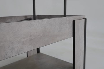 Складной стол-трансформер Дэнс, цемент светлый в Пскове - предосмотр 8