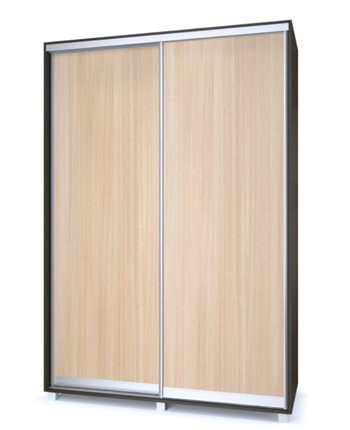 Шкаф 2-х дверный Роланд Р15-Р45, Дуб млечный/Венге в Пскове - изображение