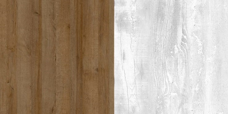 Шкаф угловой Пайн, ПП6, Дуб Крафт/Бетон Пайн в Пскове - изображение 2