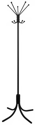 Вешалка напольная КР-10Л, цвет черный в Пскове - изображение