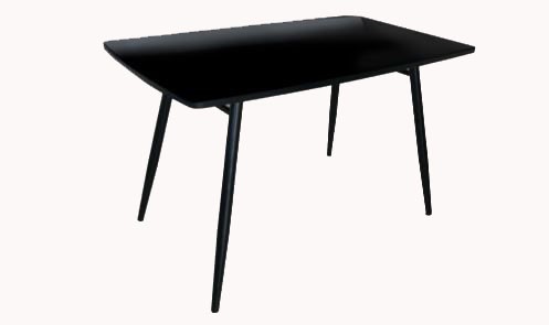 Обеденный стол Брик, черный в Пскове - изображение