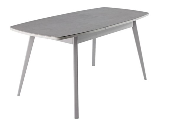 Обеденный раздвижной стол Артктур, Керамика, grigio серый, 51 диагональные массив серый в Пскове - изображение