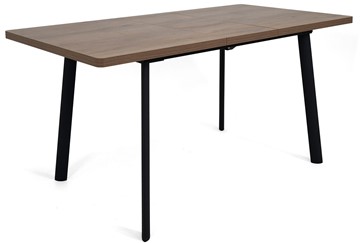 Кухонный стол раскладной Дали-1L(ноги черные, дуб табако) в Пскове - предосмотр 3