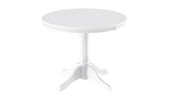 Кухонный раздвижной стол Орландо Т1, цвет Белый матовый (Б-111.02.1) в Пскове - предосмотр