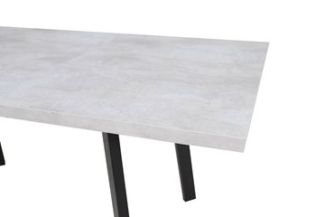 Раздвижной стол Робин, опоры прямые, цемент светлый в Пскове - предосмотр 3